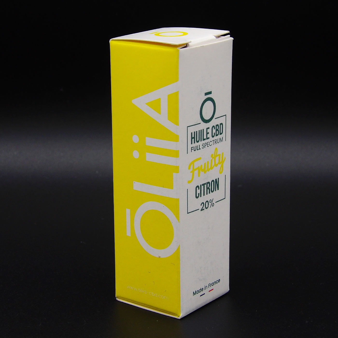 Huile CBD citron